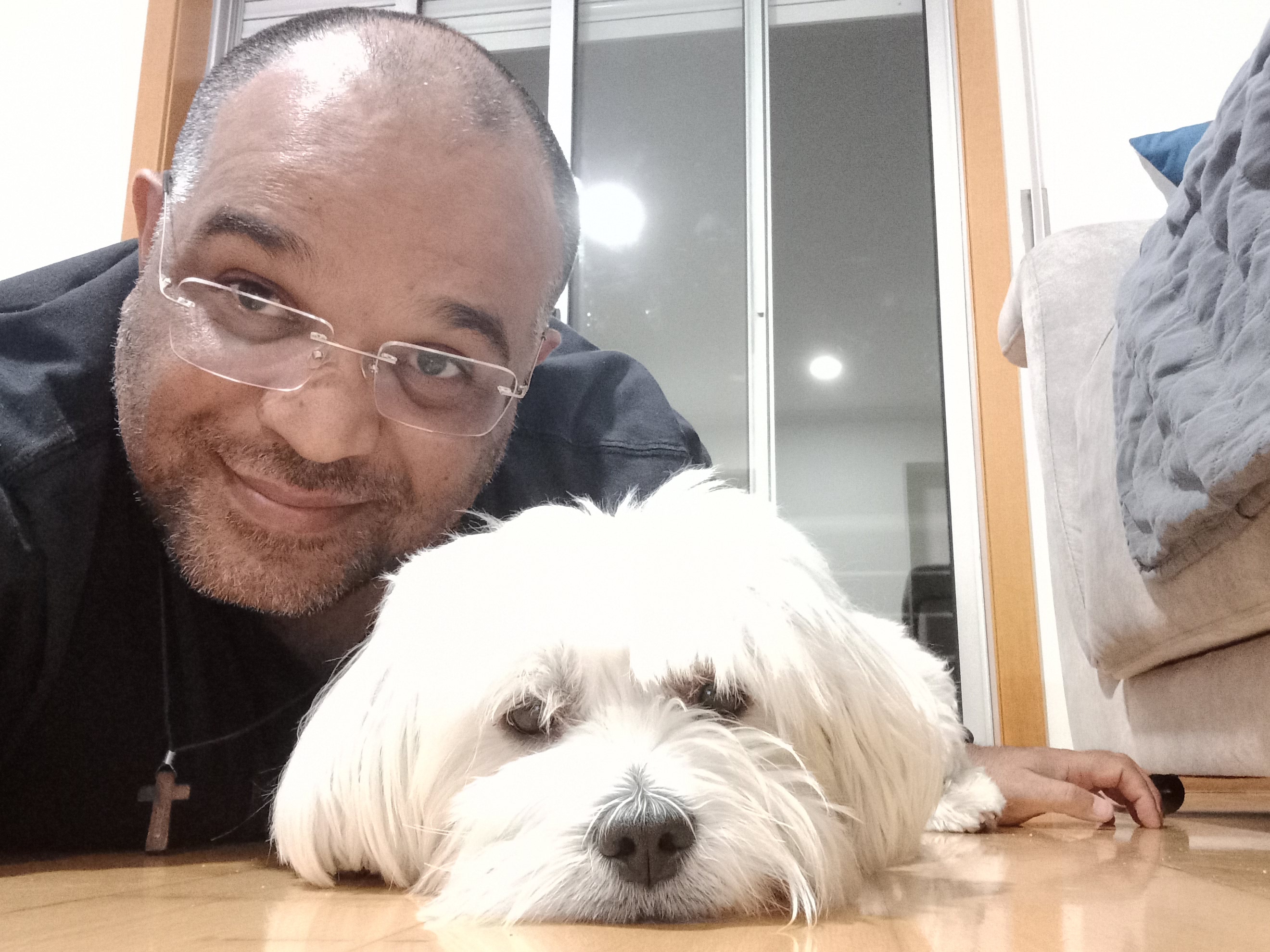 Eu e o papai